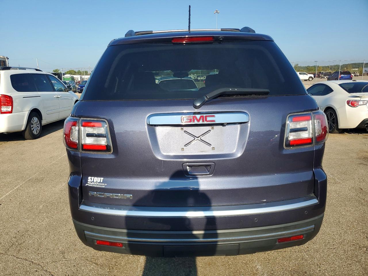 2014 Gmc Acadia Sle Blue vin: 1GKKRPKDXEJ183226