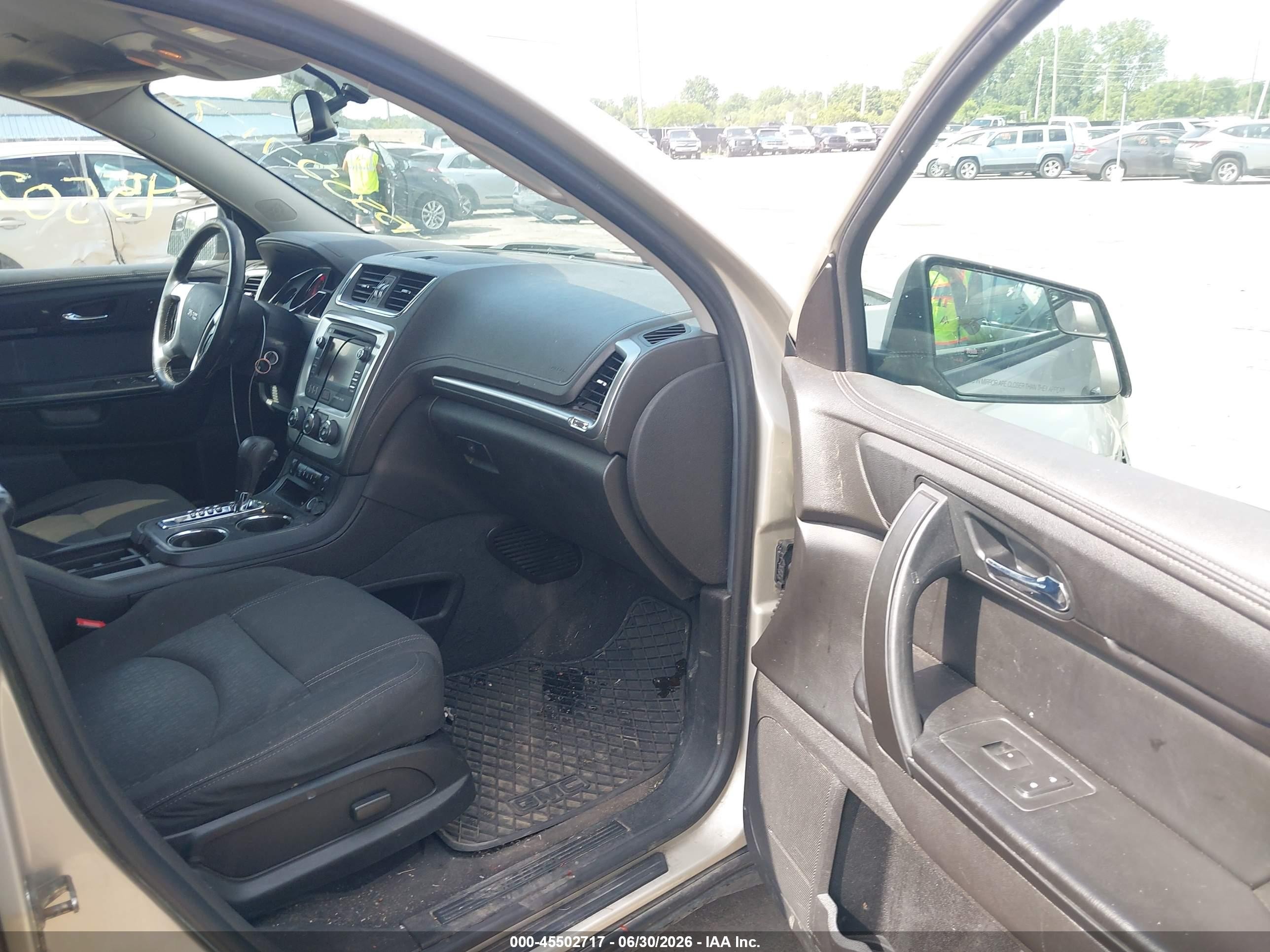 2014 Gmc Acadia Sle-2 Tan vin: 1GKKRPKDXEJ251332