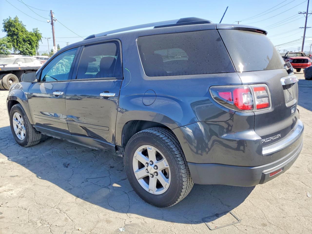 2014 Gmc Acadia Sle Gray vin: 1GKKRPKDXEJ326997