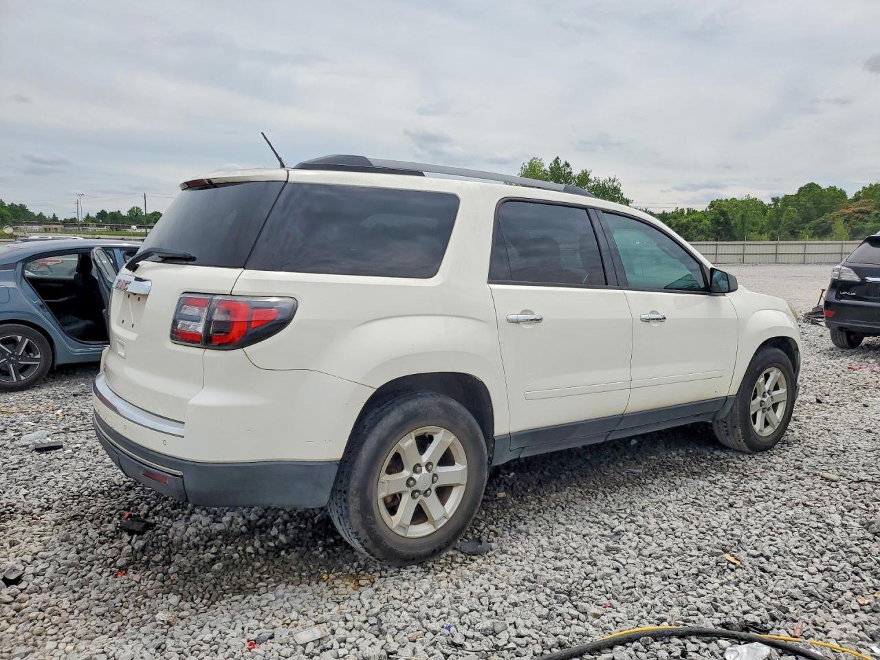 2014 Gmc Acadia Sle Beige vin: 1GKKRPKDXEJ374371