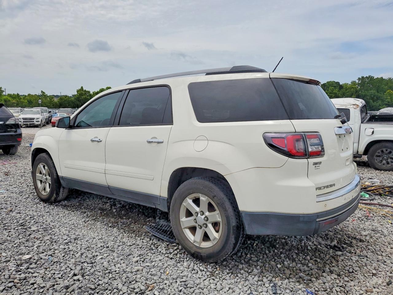 2014 Gmc Acadia Sle Beige vin: 1GKKRPKDXEJ374371