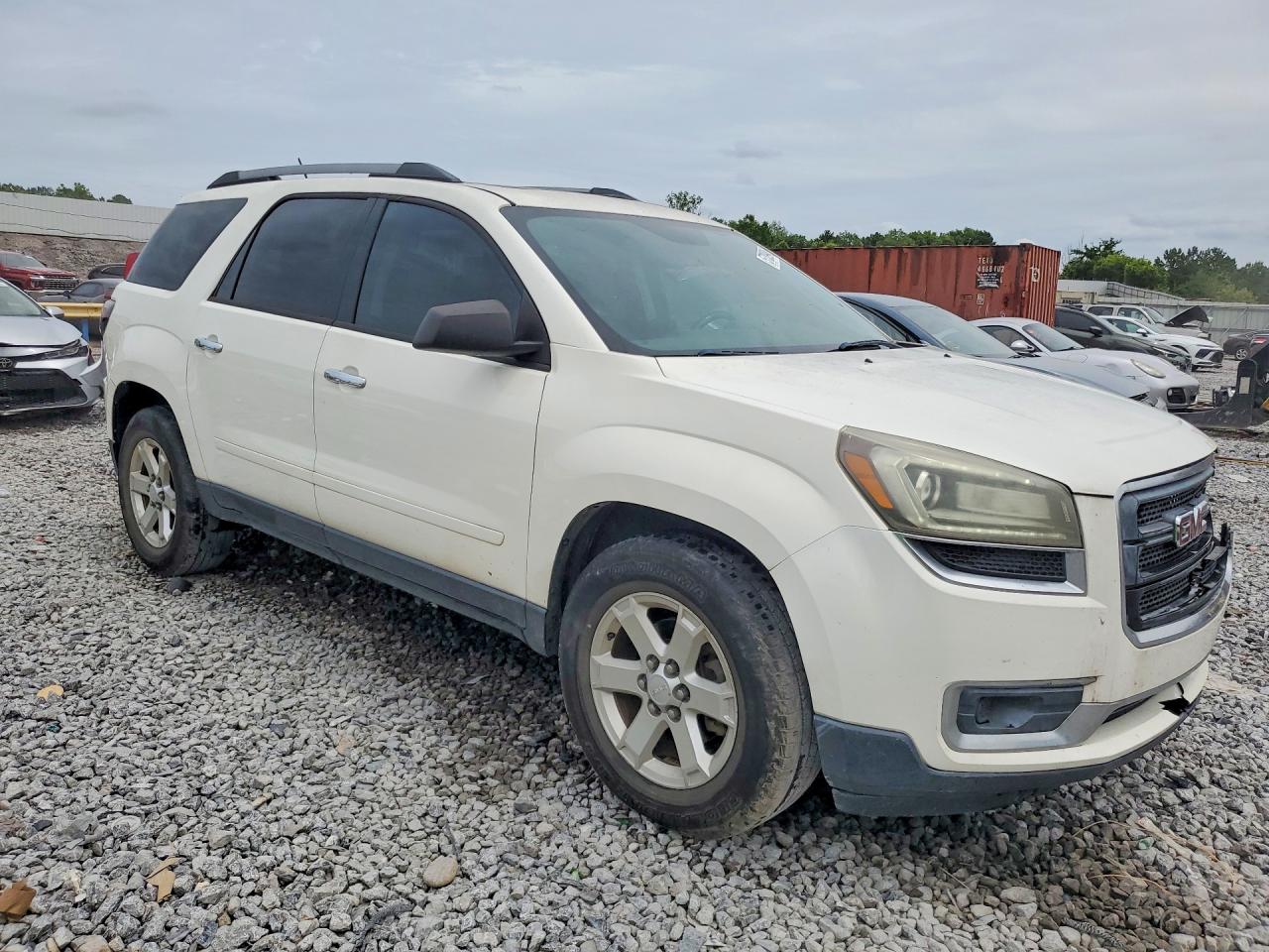 2014 Gmc Acadia Sle Beige vin: 1GKKRPKDXEJ374371
