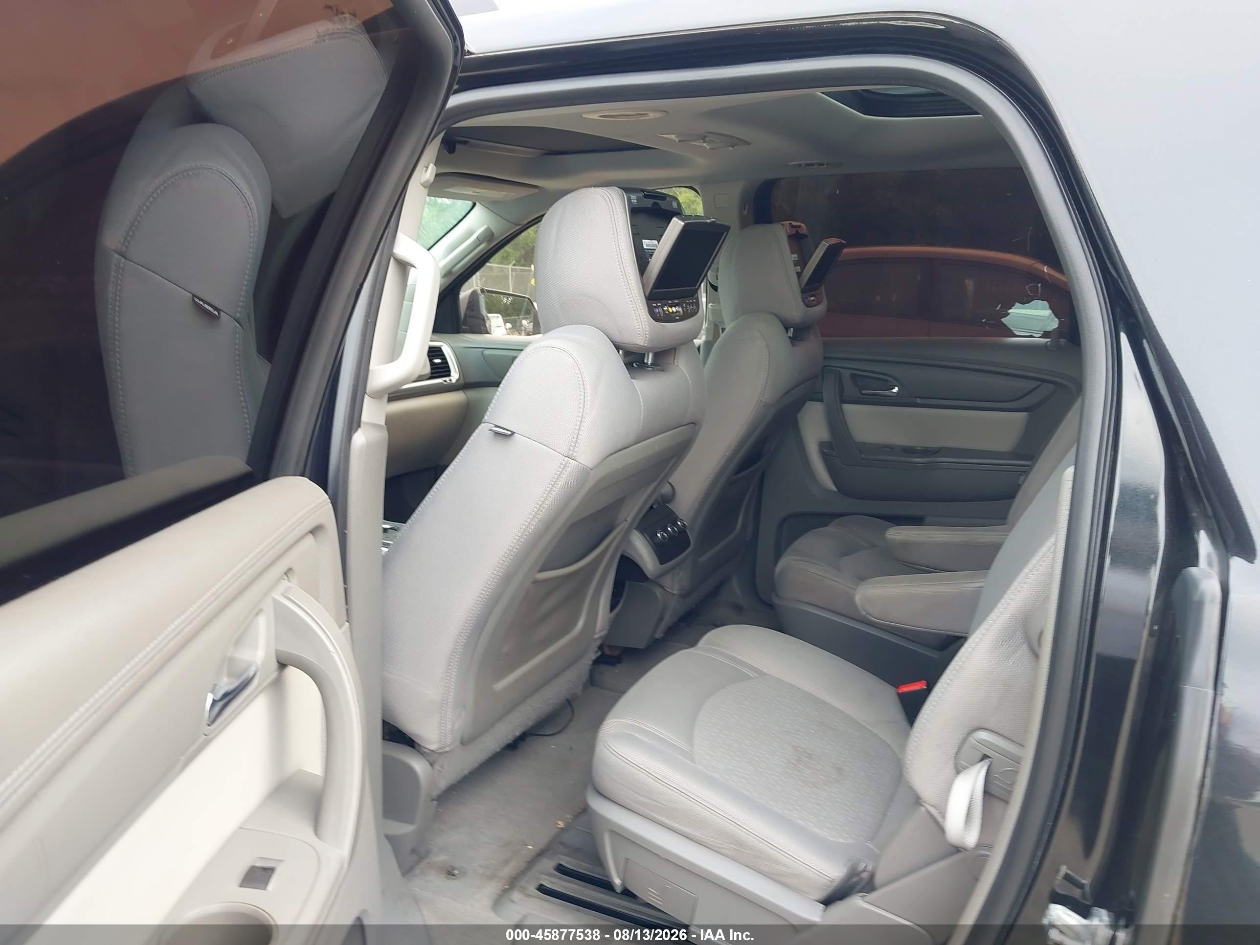 2015 Gmc Acadia Sle-2 Black vin: 1GKKRPKDXFJ250280
