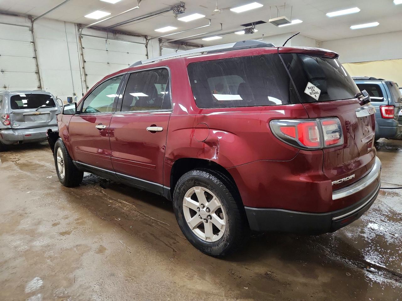 2015 Gmc Acadia Sle Бордовый vin: 1GKKRPKDXFJ384870
