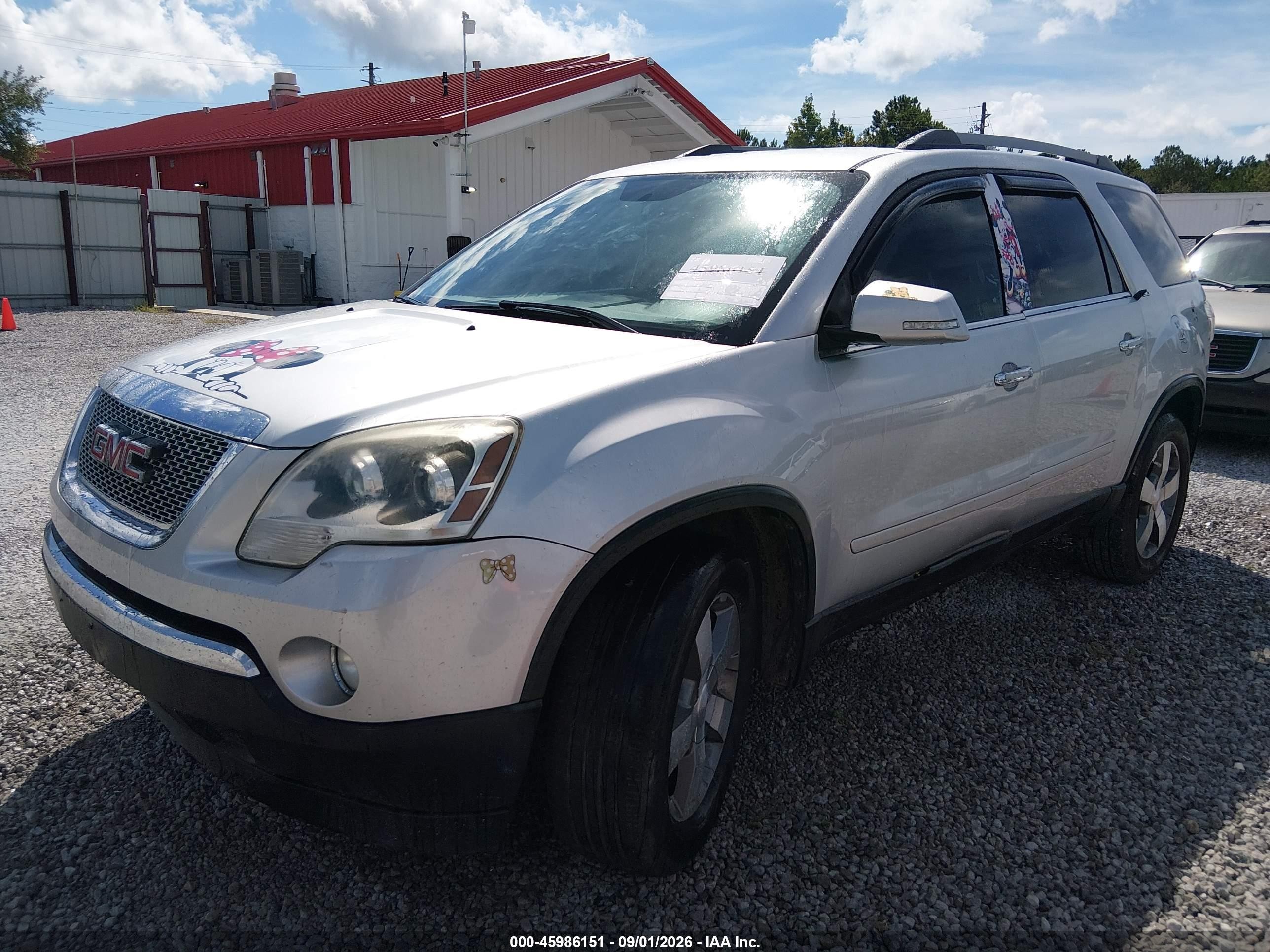 2012 Gmc Acadia Slt-1 Silver vin: 1GKKRRED0CJ312322