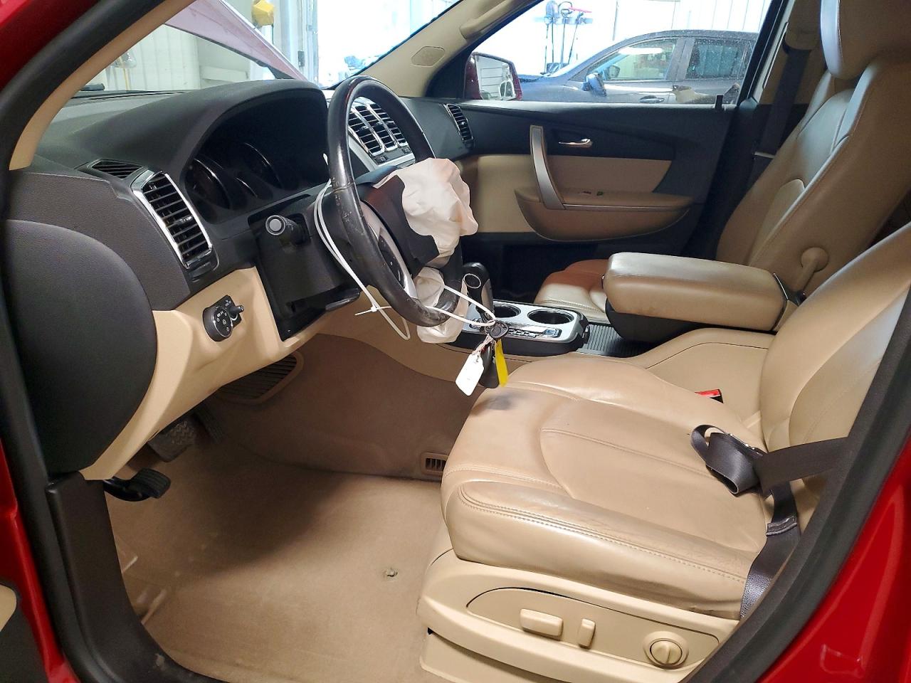 2012 Gmc Acadia Slt-1 Red vin: 1GKKRRED0CJ344235