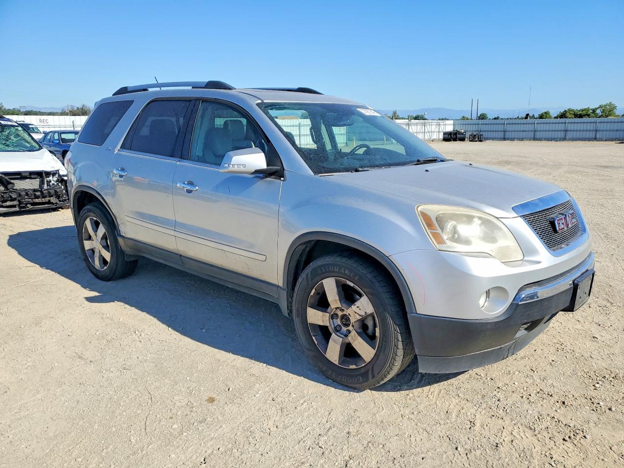 2011 Gmc Acadia Slt-1 Silver vin: 1GKKRRED1BJ116078