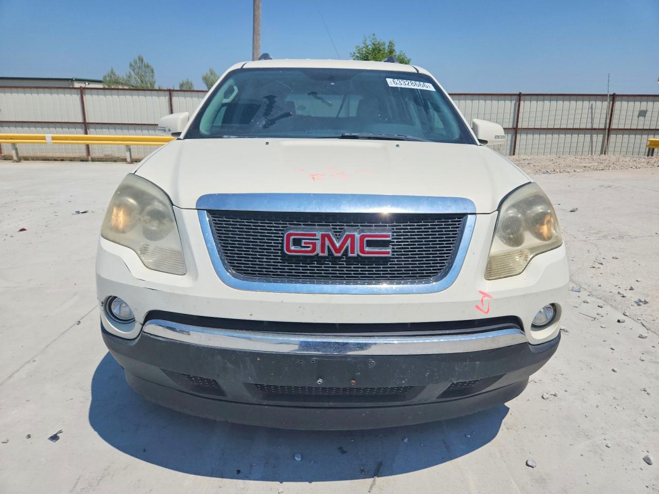 2011 Gmc Acadia Slt-1 White vin: 1GKKRRED1BJ210381