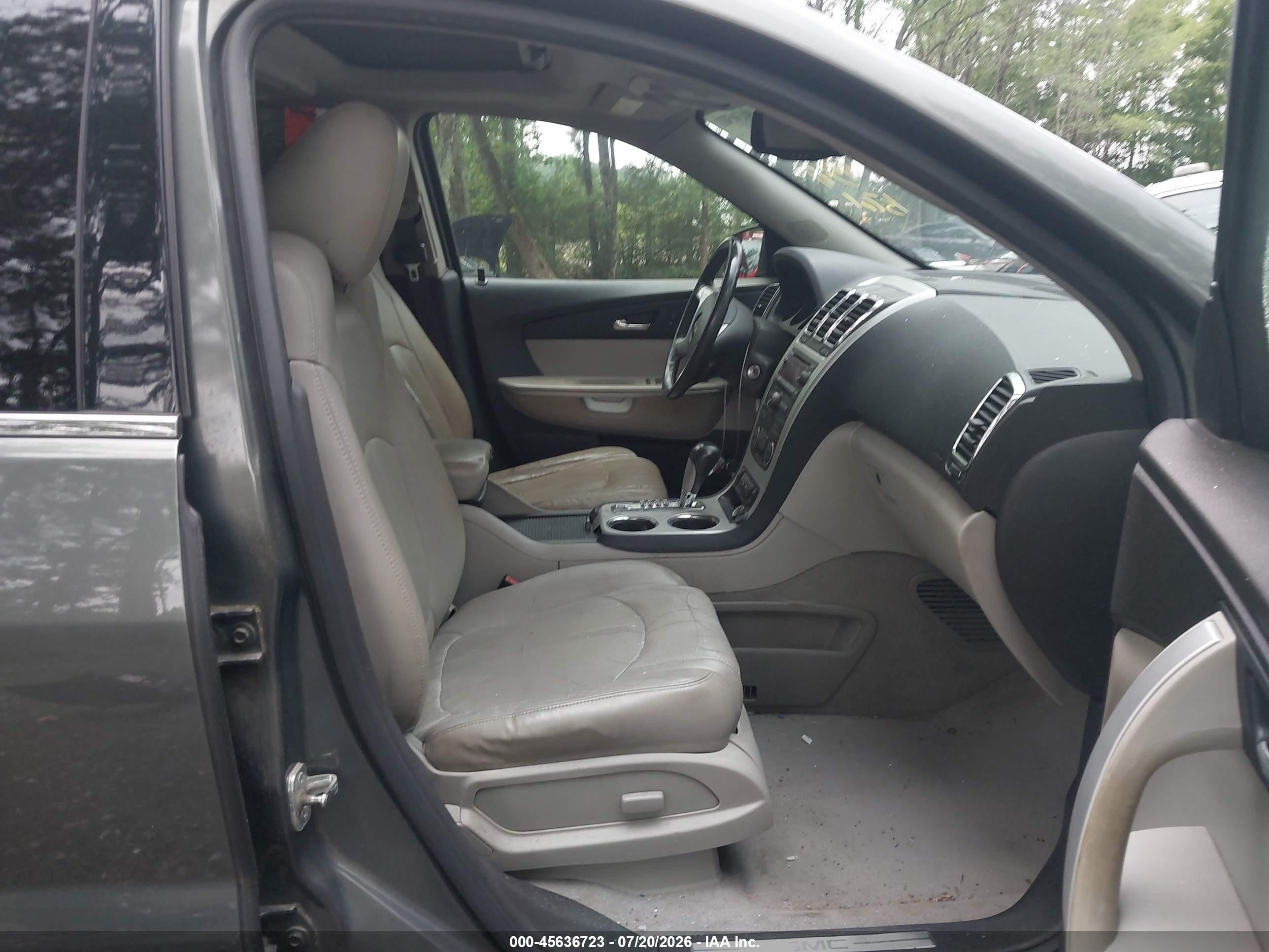 2011 Gmc Acadia Slt-1 Серый vin: 1GKKRRED1BJ363309