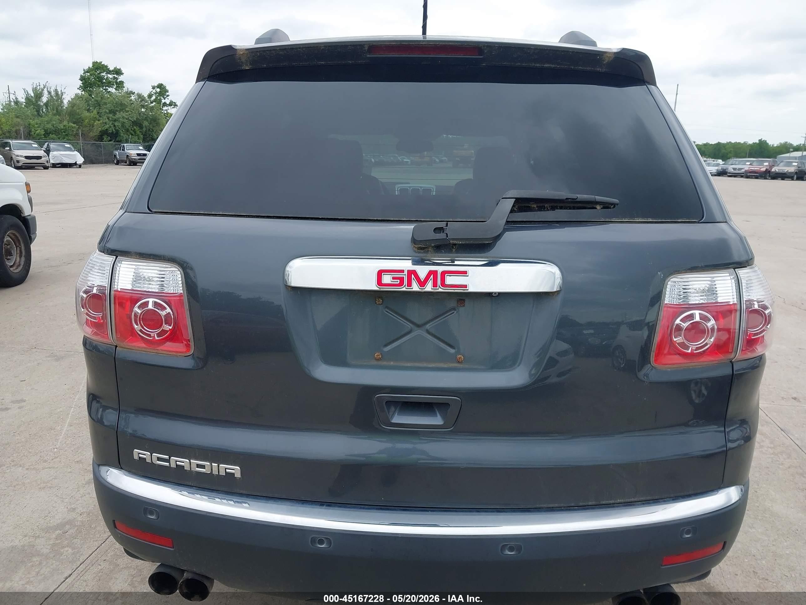 2012 Gmc Acadia Slt-1 Gray vin: 1GKKRRED1CJ265706