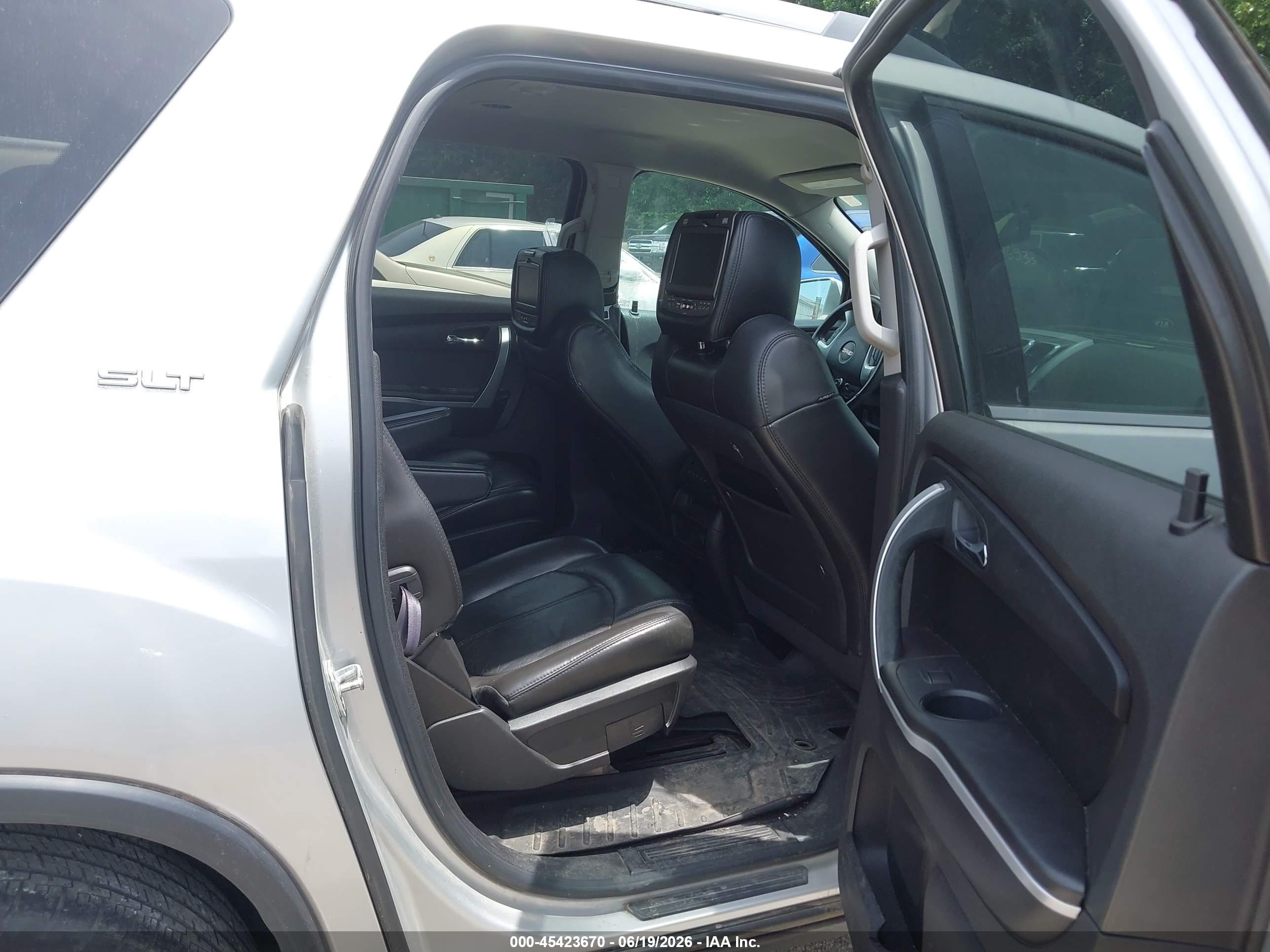 2012 Gmc Acadia Slt-1 Gray vin: 1GKKRRED1CJ411294