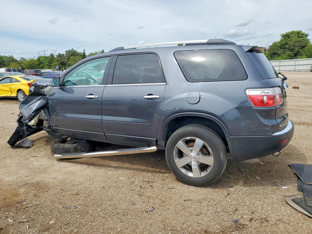 2012 Gmc Acadia Slt-1 Gray vin: 1GKKRRED1CJ417306
