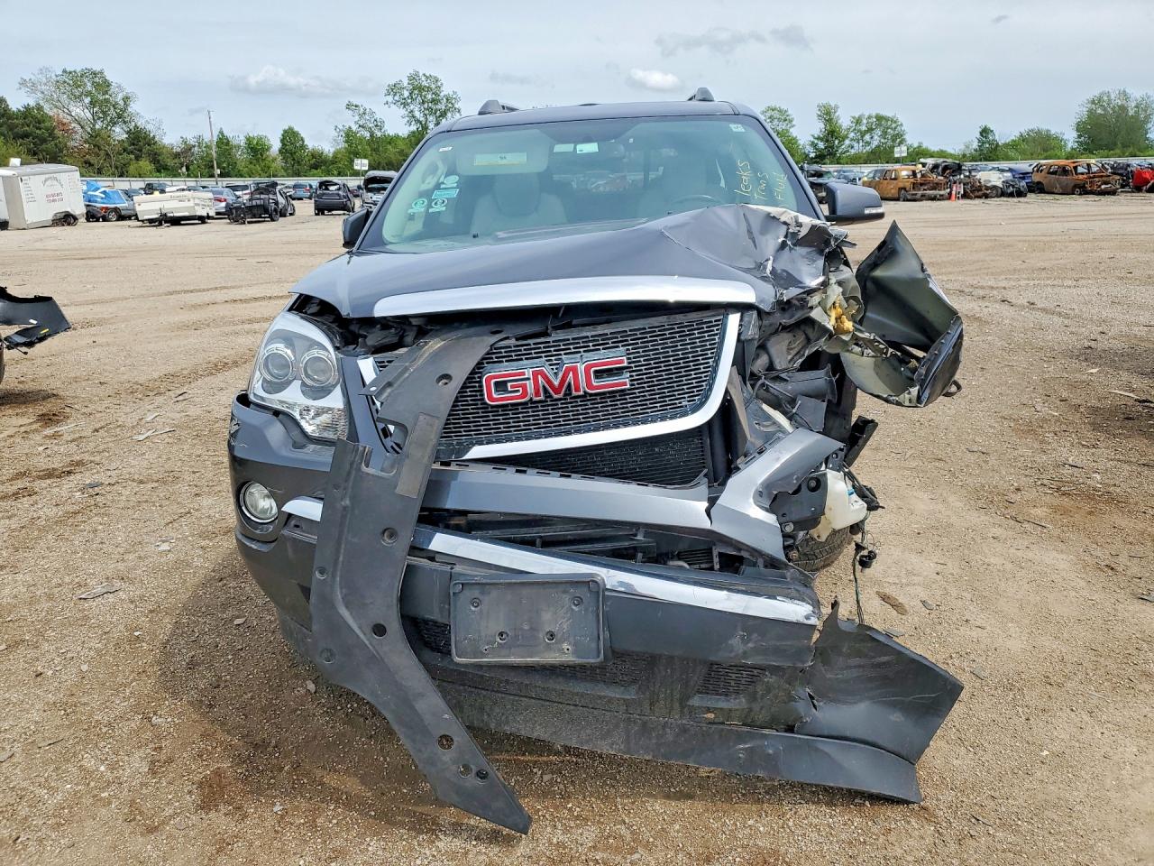 2012 Gmc Acadia Slt-1 Gray vin: 1GKKRRED1CJ417306