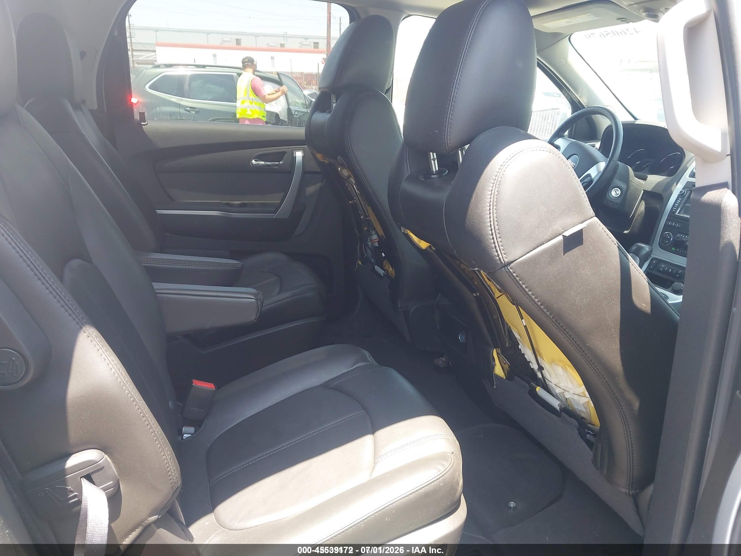 2011 Gmc Acadia Slt-1 Silver vin: 1GKKRRED2BJ233541