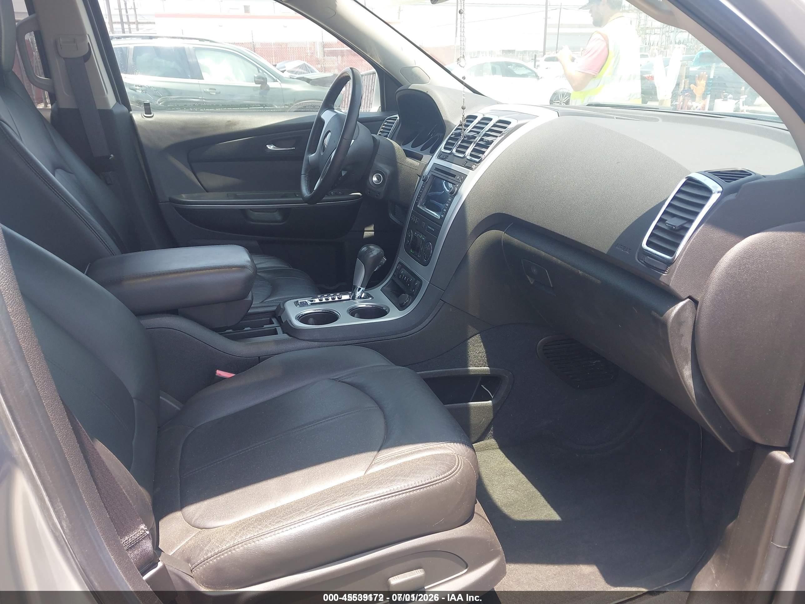 2011 Gmc Acadia Slt-1 Silver vin: 1GKKRRED2BJ233541