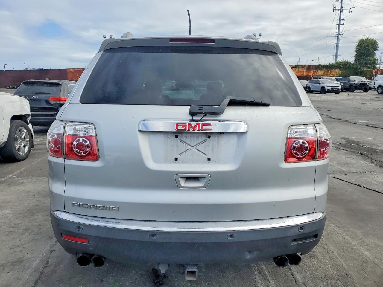 2011 Gmc Acadia Slt-1 Silver vin: 1GKKRRED2BJ240683