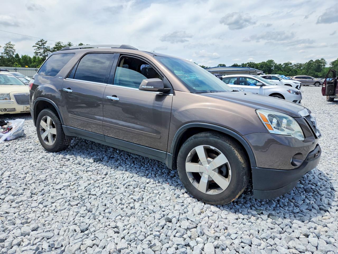 2011 Gmc Acadia Slt-1 Tan vin: 1GKKRRED2BJ295697