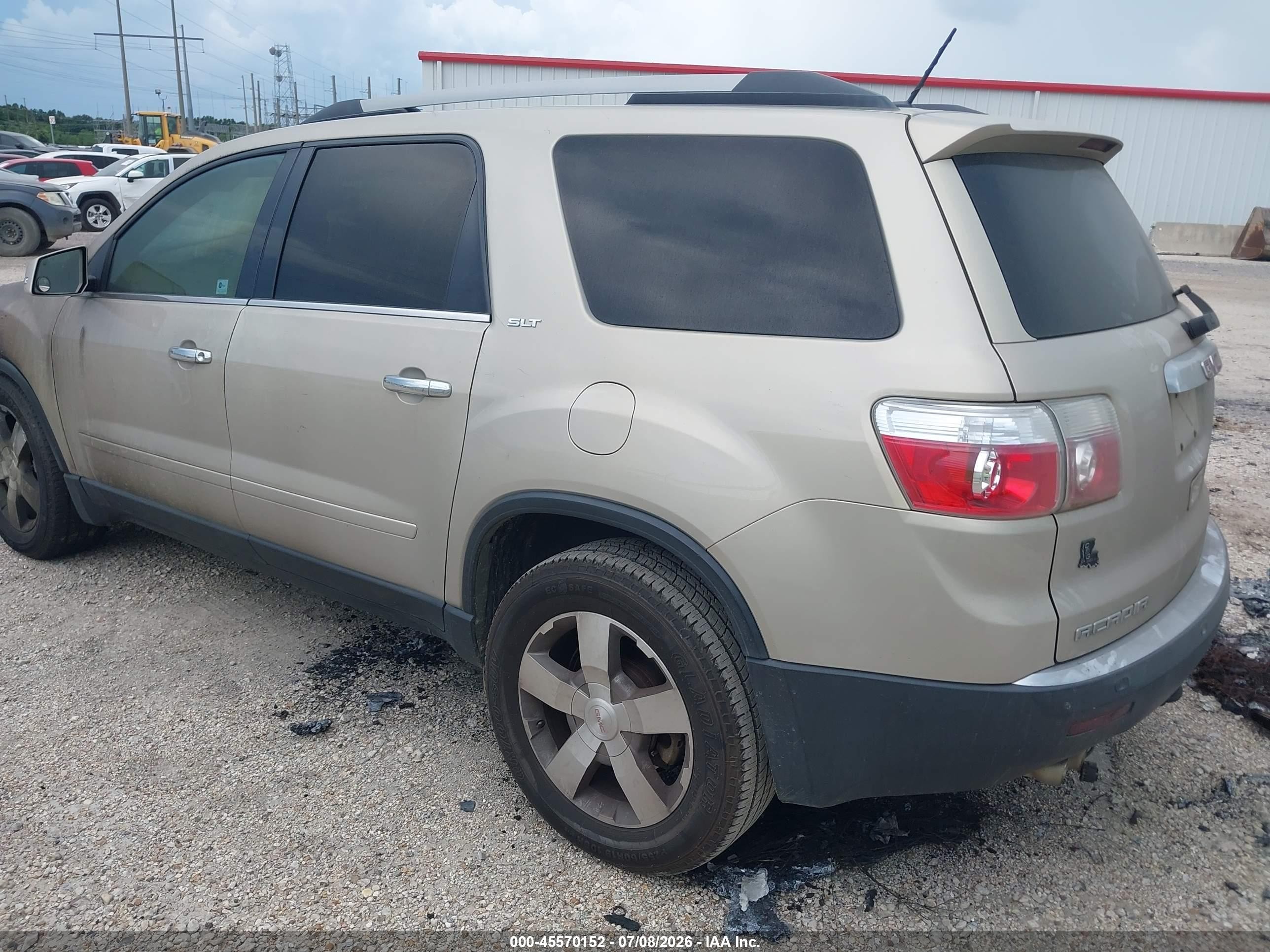 2011 Gmc Acadia Slt-1 Tan vin: 1GKKRRED3BJ182809