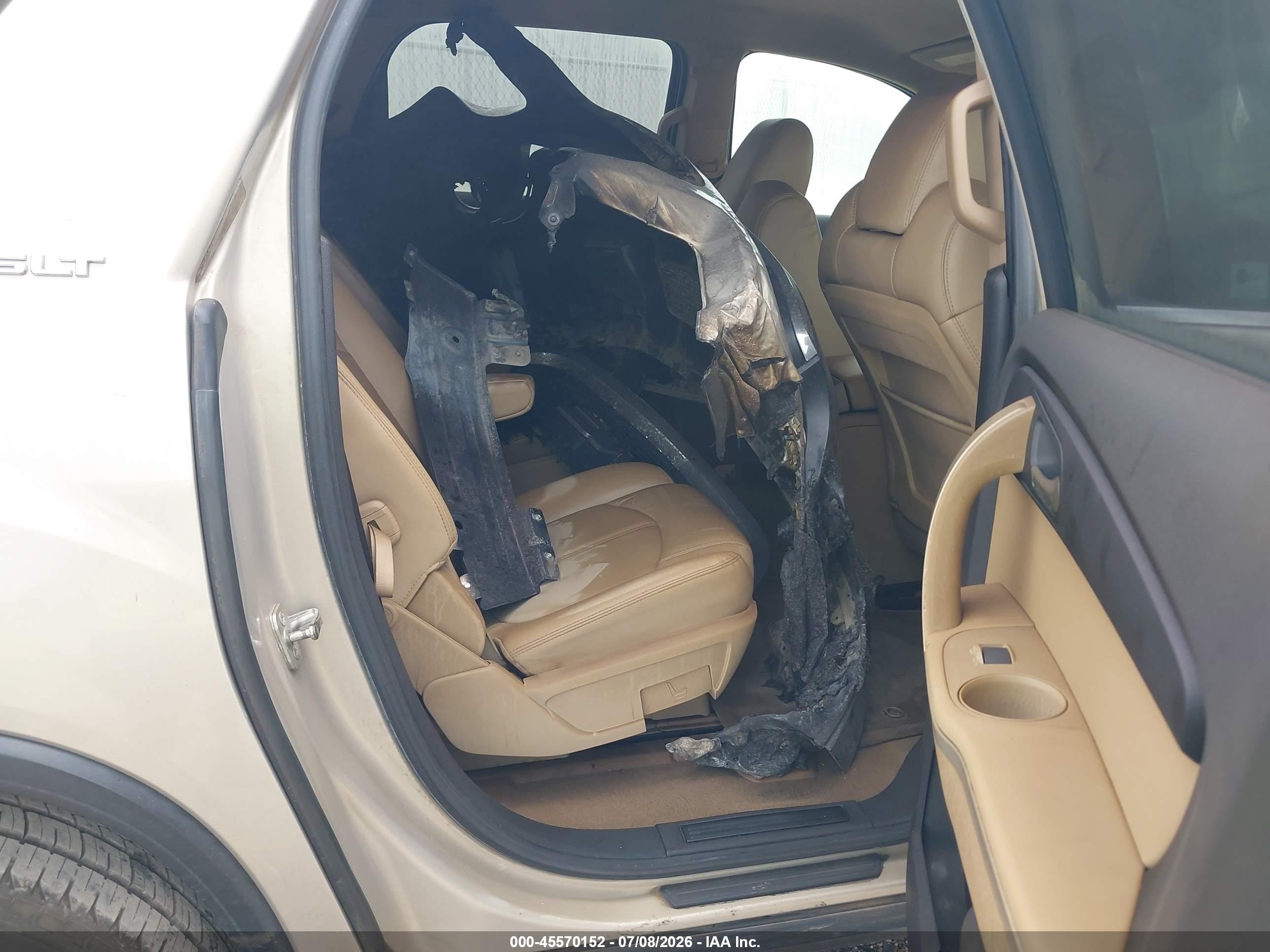 2011 Gmc Acadia Slt-1 Tan vin: 1GKKRRED3BJ182809