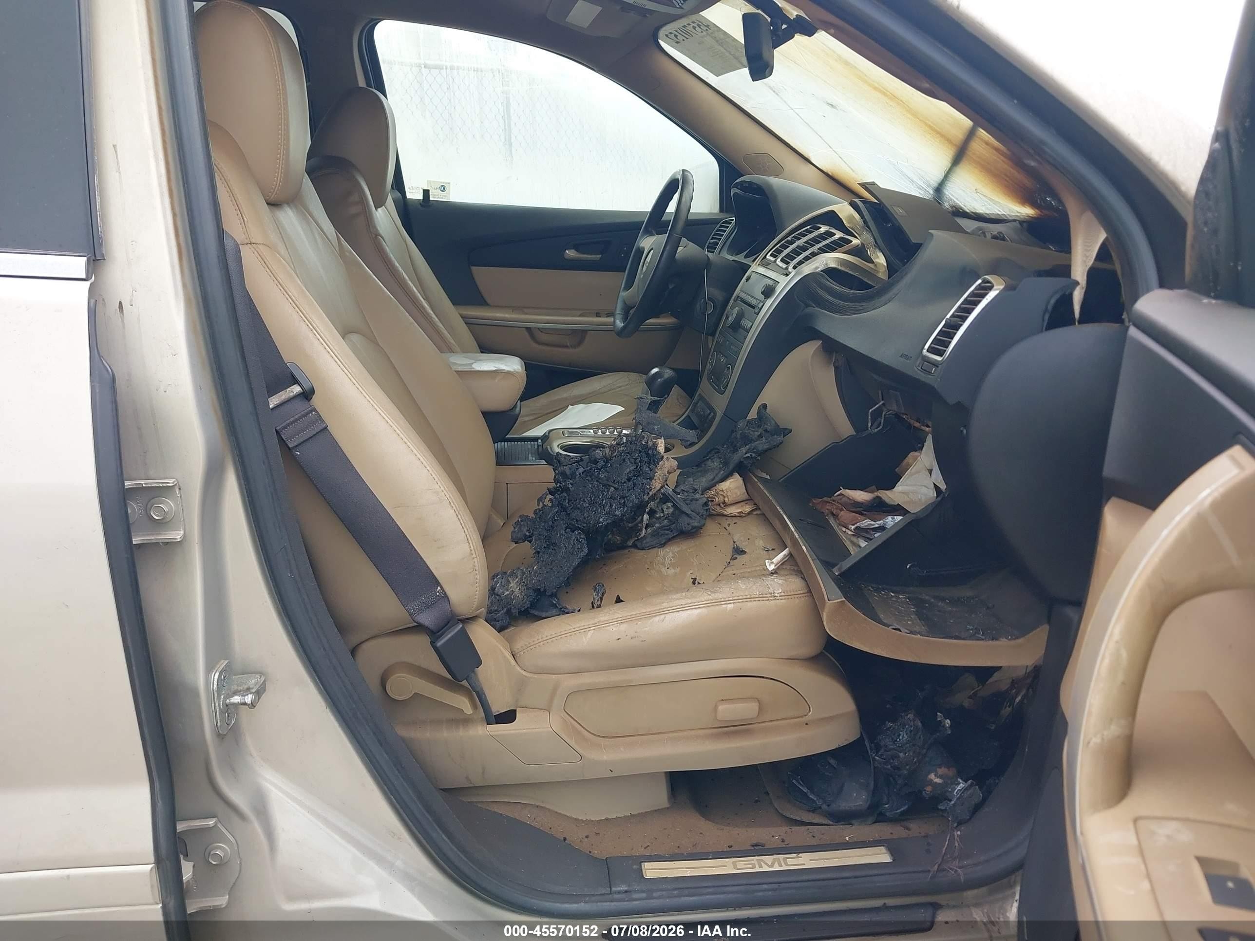 2011 Gmc Acadia Slt-1 Tan vin: 1GKKRRED3BJ182809