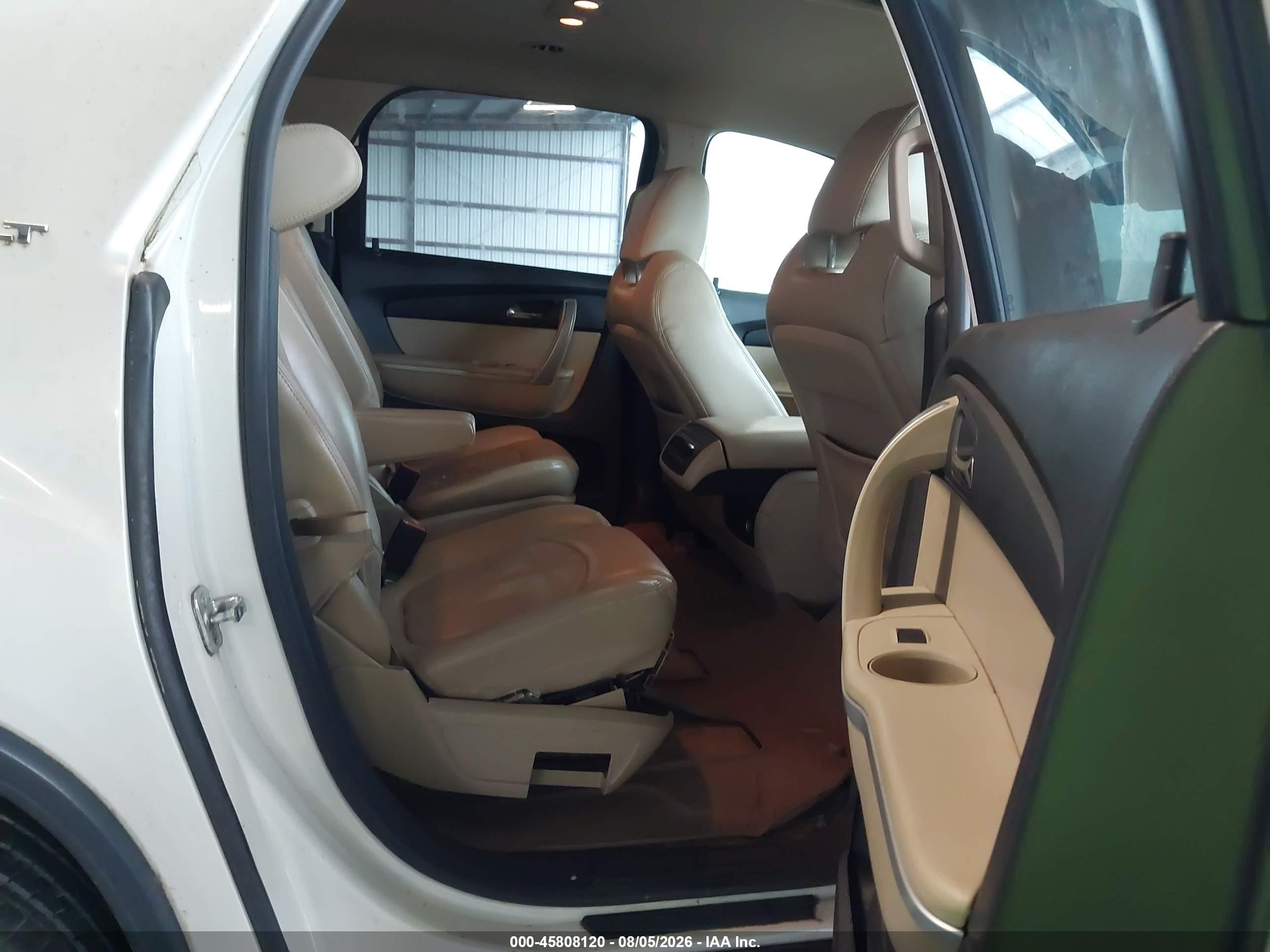 2011 Gmc Acadia Slt-1 White vin: 1GKKRRED3BJ212651