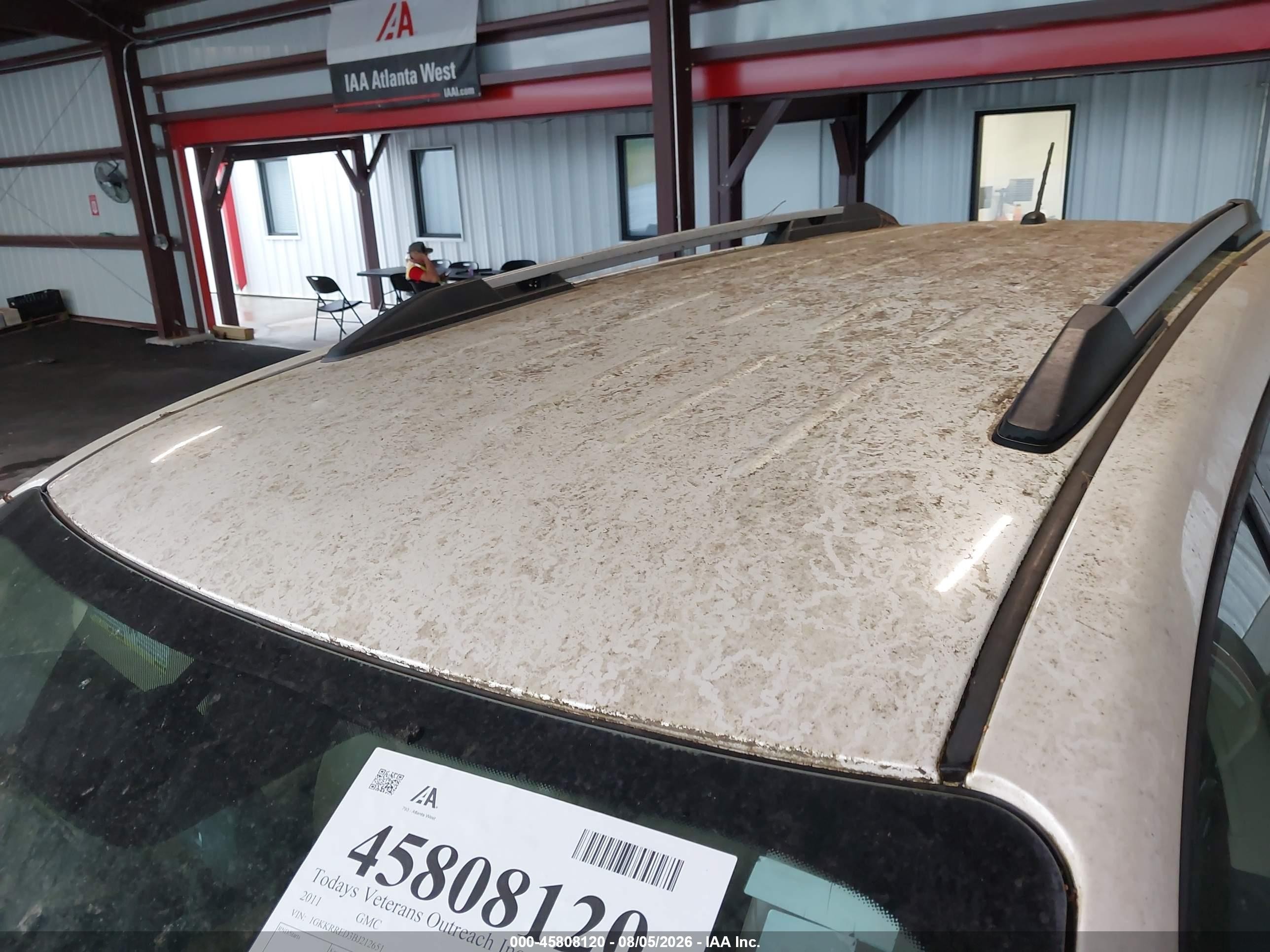 2011 Gmc Acadia Slt-1 White vin: 1GKKRRED3BJ212651