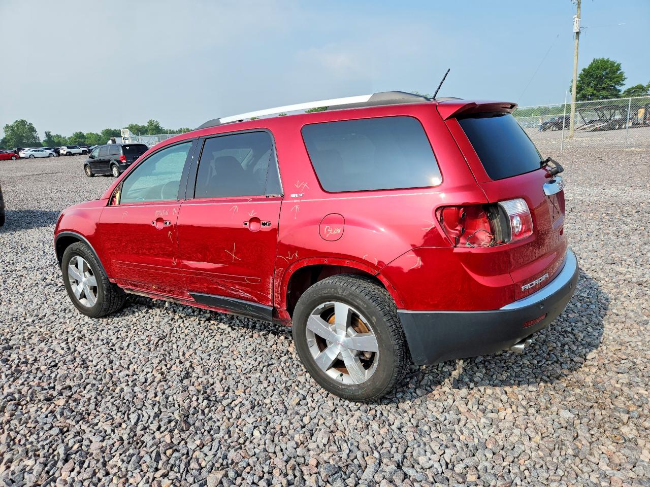 2012 Gmc Acadia Slt-1 Красный vin: 1GKKRRED3CJ208648