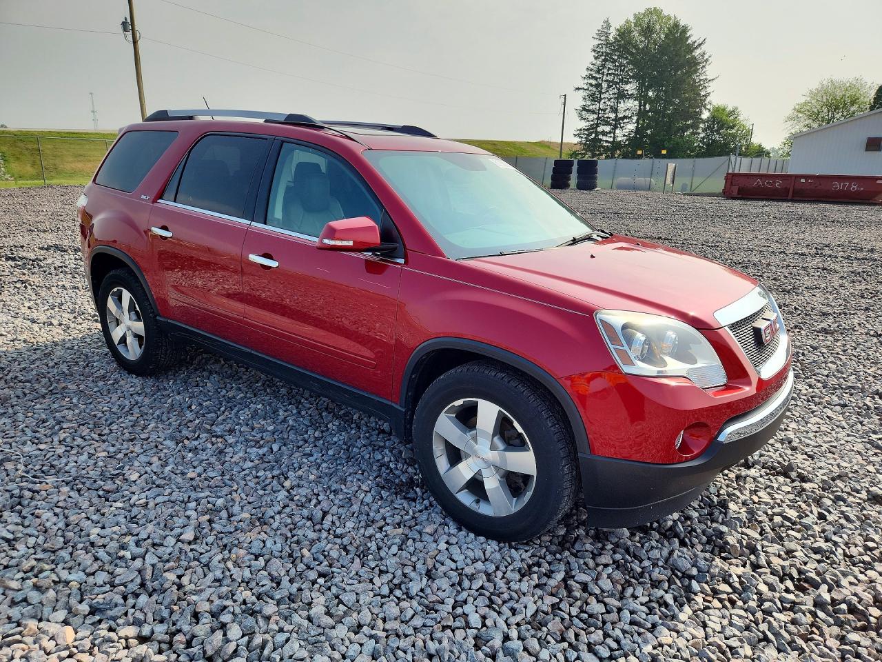 2012 Gmc Acadia Slt-1 Красный vin: 1GKKRRED3CJ208648
