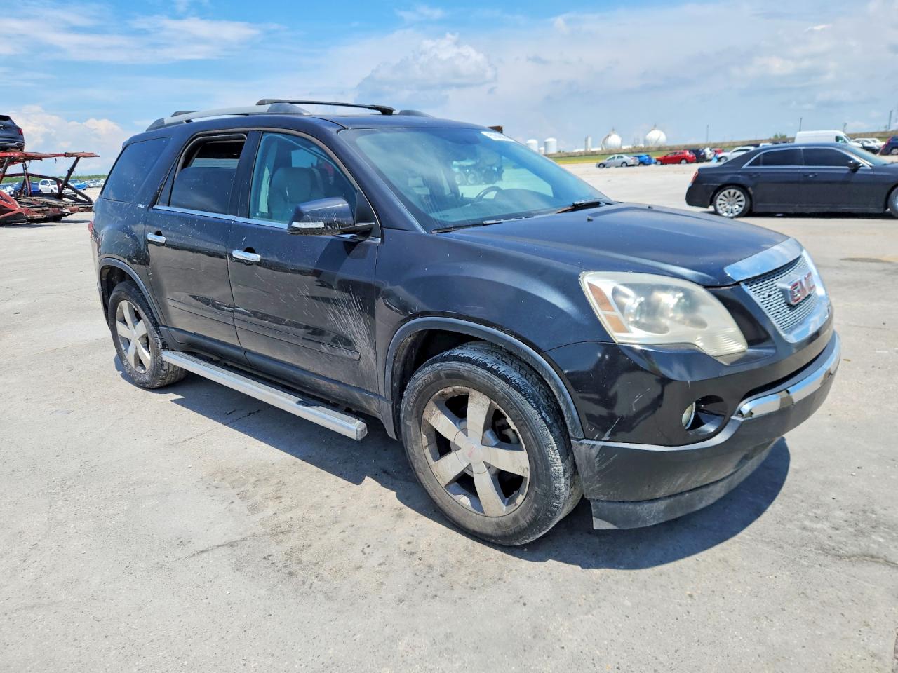 2012 Gmc Acadia Slt-1 Black vin: 1GKKRRED3CJ226390
