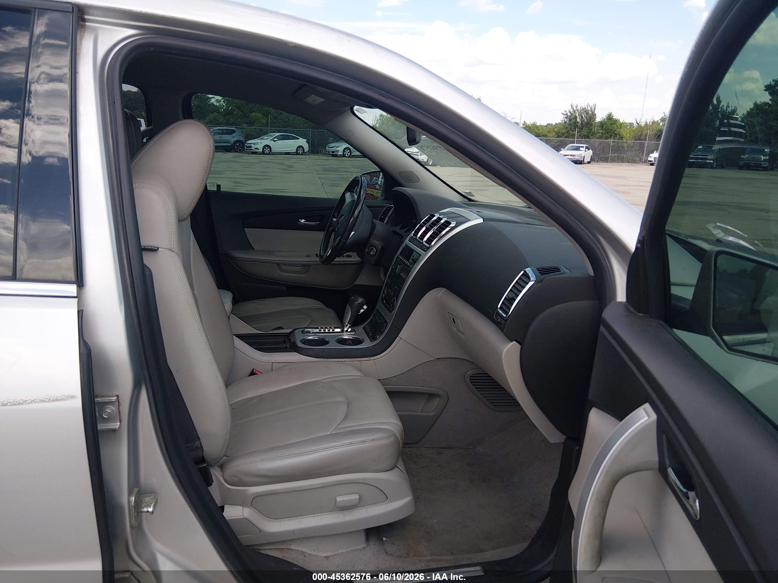 2012 Gmc Acadia Slt-1 Gray vin: 1GKKRRED3CJ324643