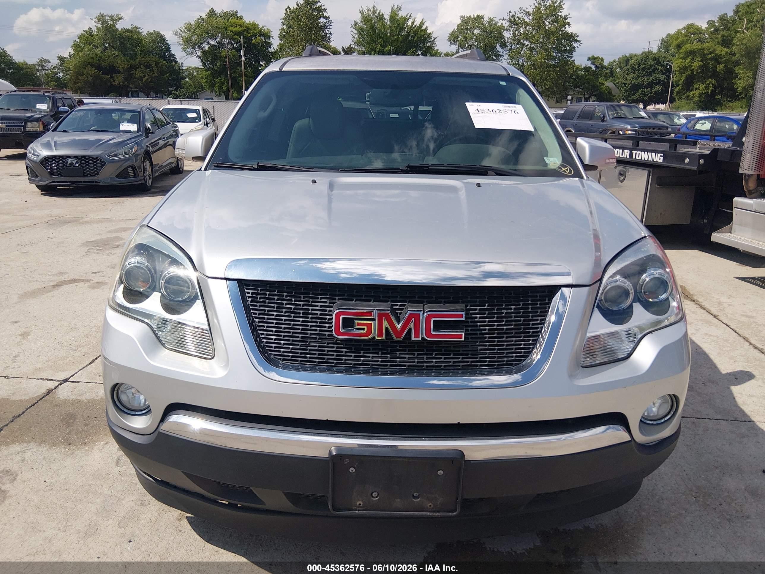 2012 Gmc Acadia Slt-1 Gray vin: 1GKKRRED3CJ324643