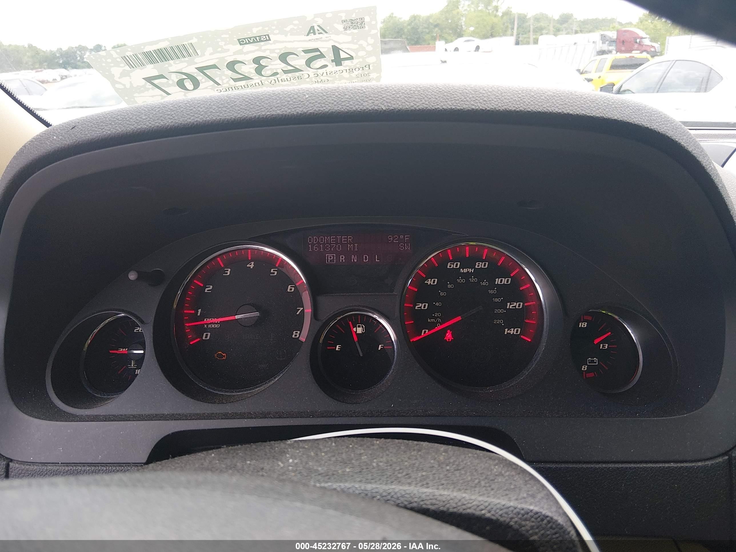 2012 Gmc Acadia Slt-1 Black vin: 1GKKRRED3CJ418960
