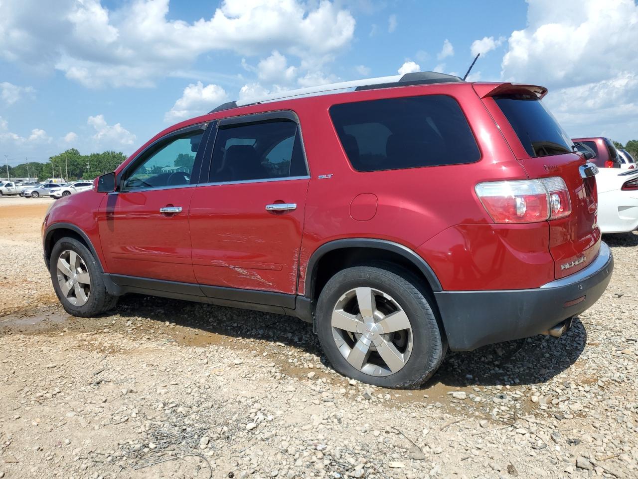 2012 Gmc Acadia Slt-1 Red vin: 1GKKRRED4CJ217178