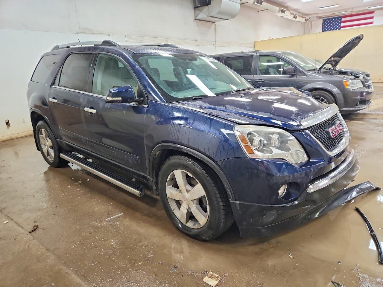 2012 Gmc Acadia Slt-1 Blue vin: 1GKKRRED5CJ215634