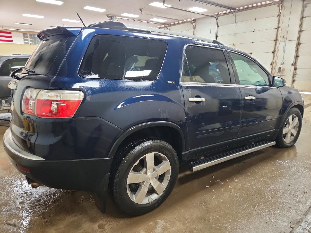 2012 Gmc Acadia Slt-1 Blue vin: 1GKKRRED5CJ215634