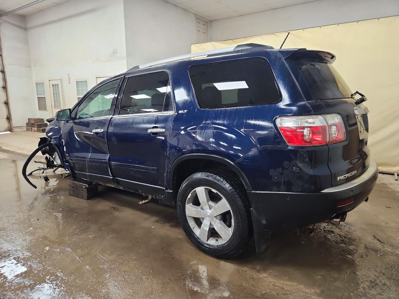 2012 Gmc Acadia Slt-1 Blue vin: 1GKKRRED5CJ215634