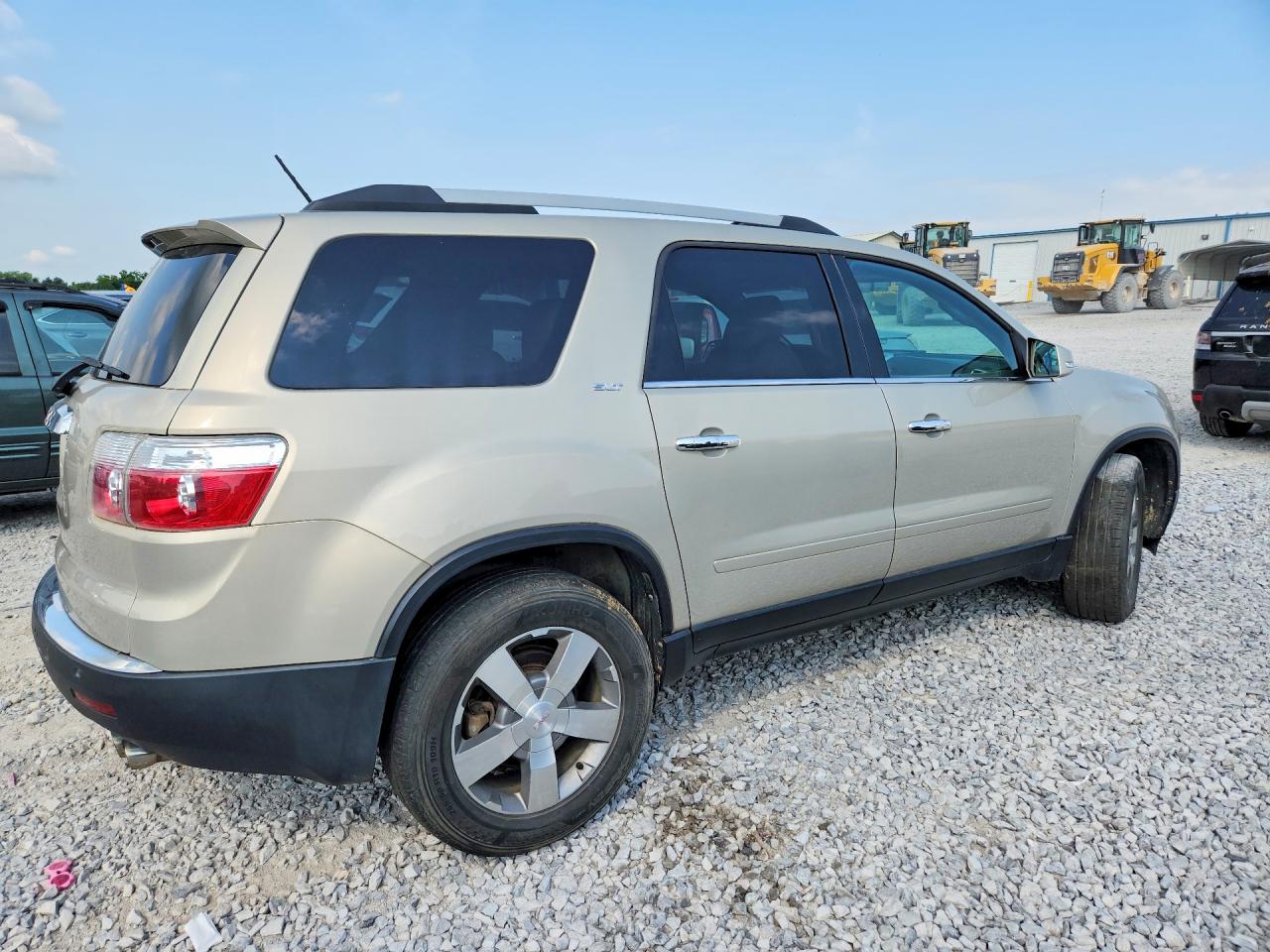 2012 Gmc Acadia Slt-1 Gold vin: 1GKKRRED5CJ221997