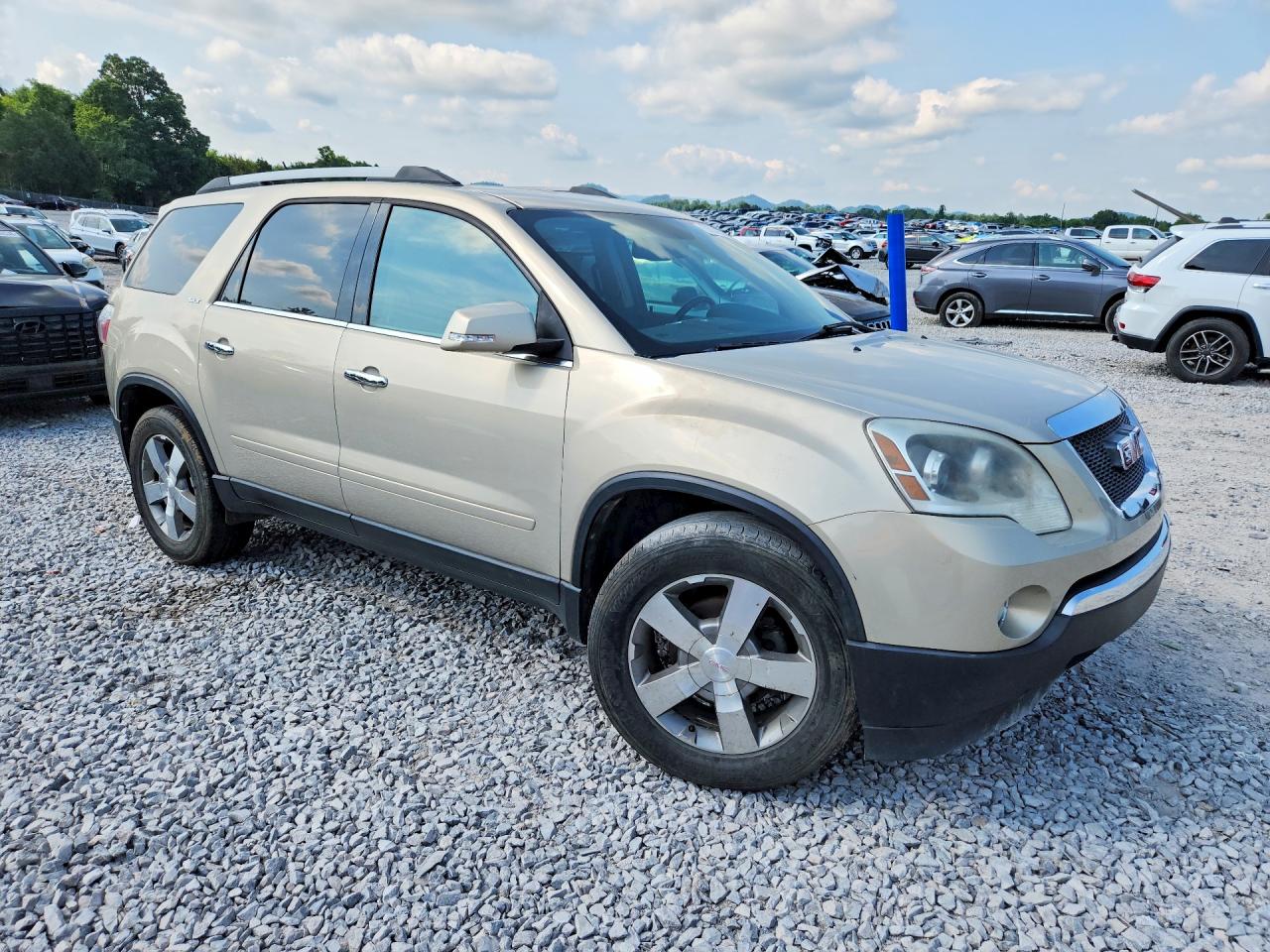 2012 Gmc Acadia Slt-1 Gold vin: 1GKKRRED5CJ221997