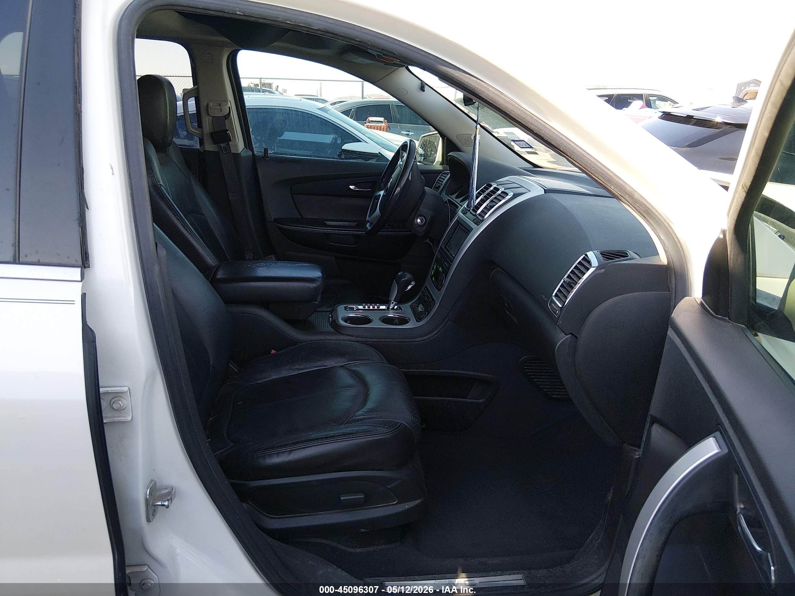 2011 Gmc Acadia Slt-1 White vin: 1GKKRRED6BJ184540