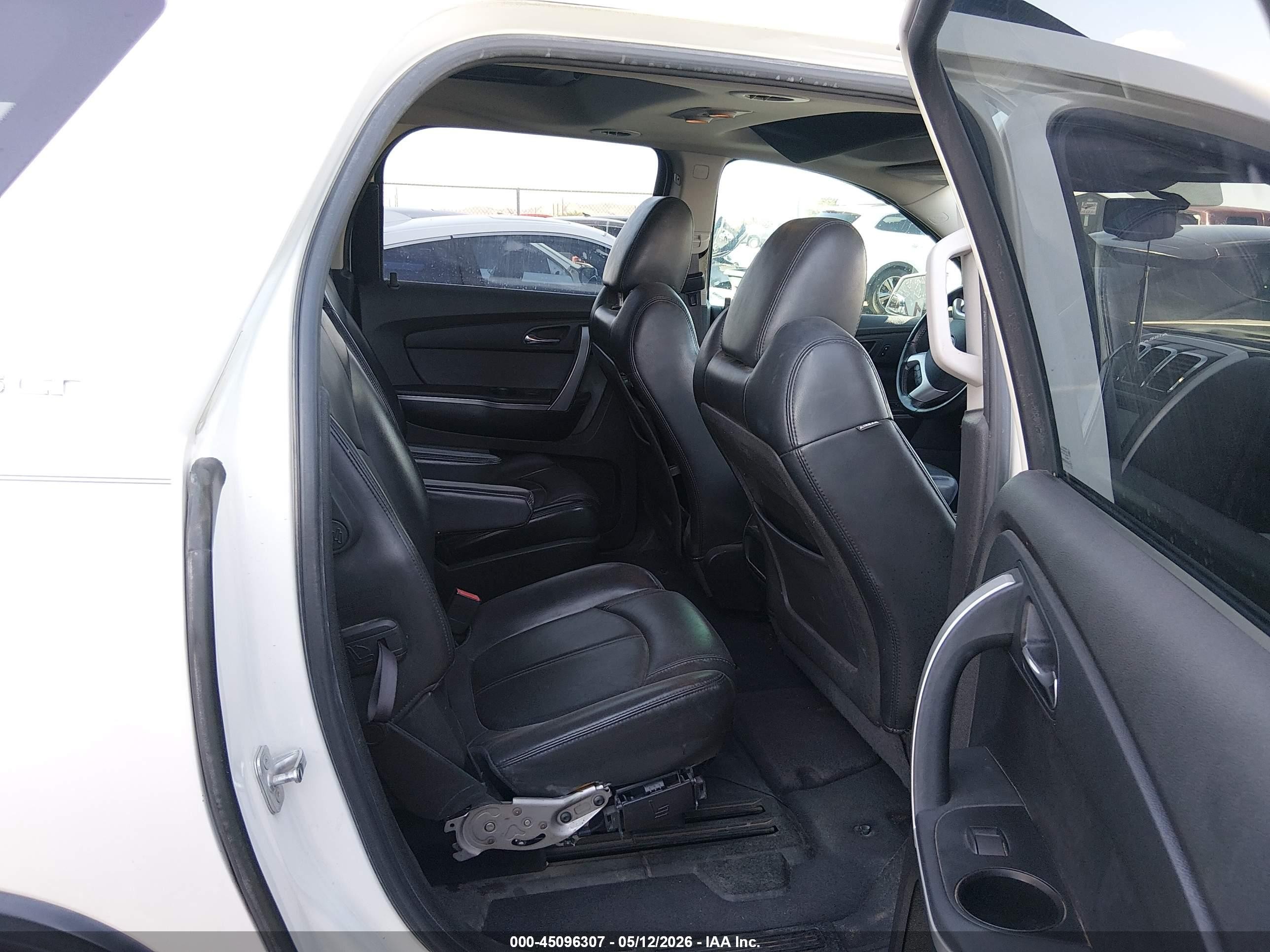 2011 Gmc Acadia Slt-1 White vin: 1GKKRRED6BJ184540
