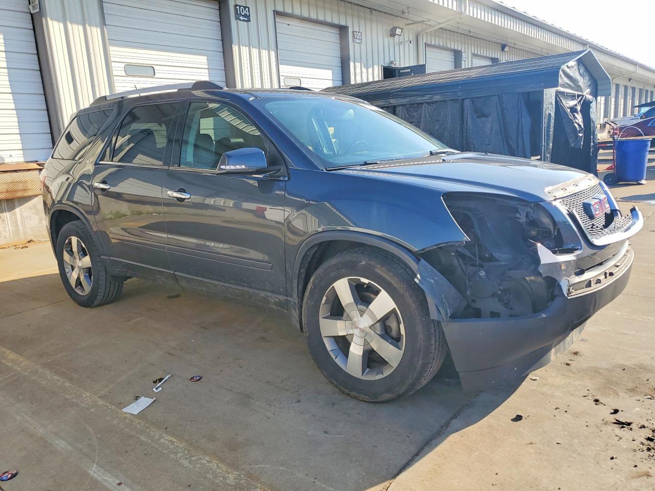 2011 Gmc Acadia Slt-1 Black vin: 1GKKRRED6BJ392336