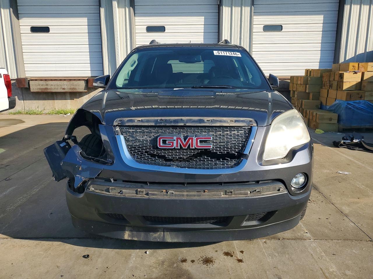 2011 Gmc Acadia Slt-1 Black vin: 1GKKRRED6BJ392336