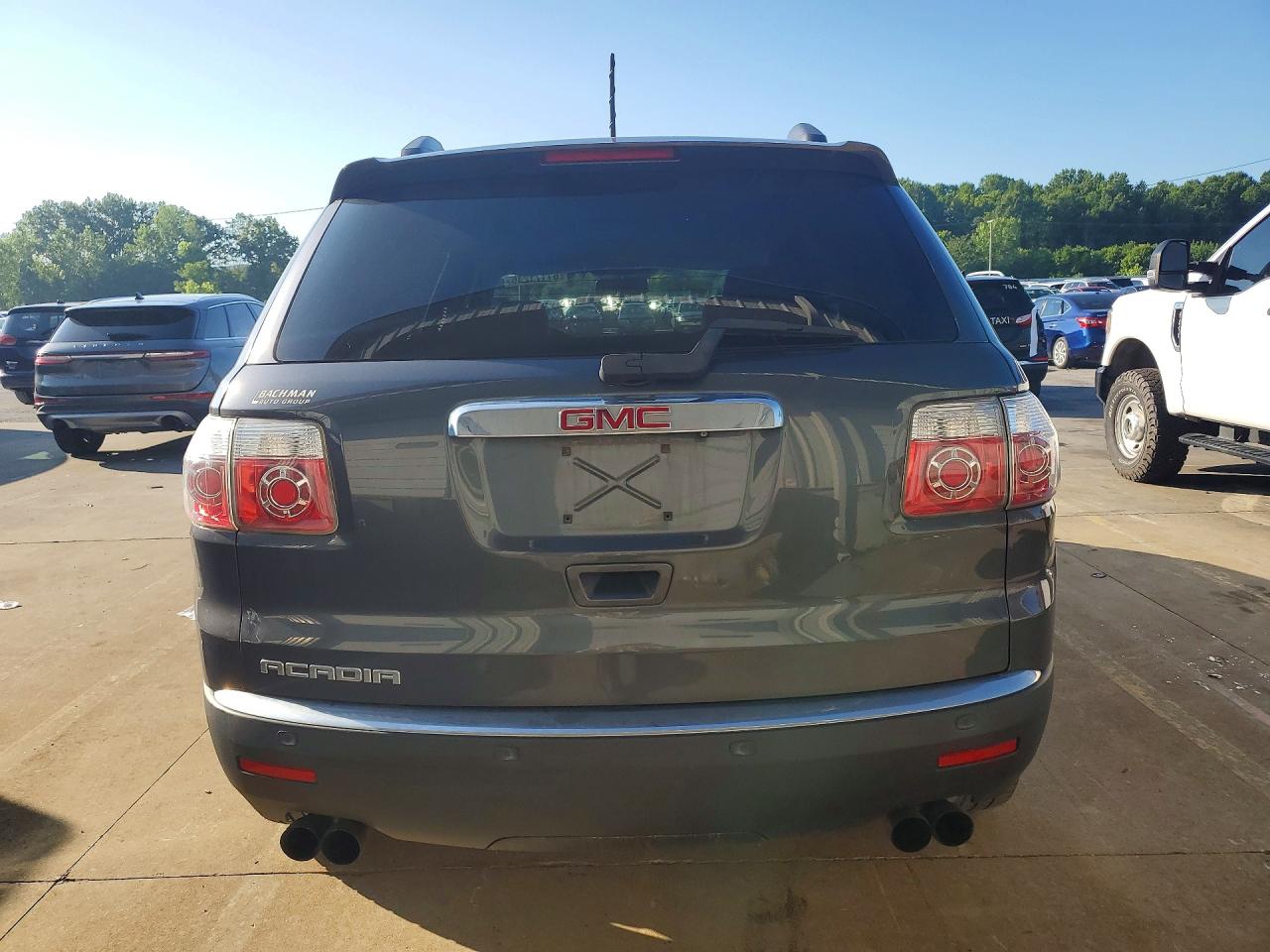 2011 Gmc Acadia Slt-1 Black vin: 1GKKRRED6BJ392336