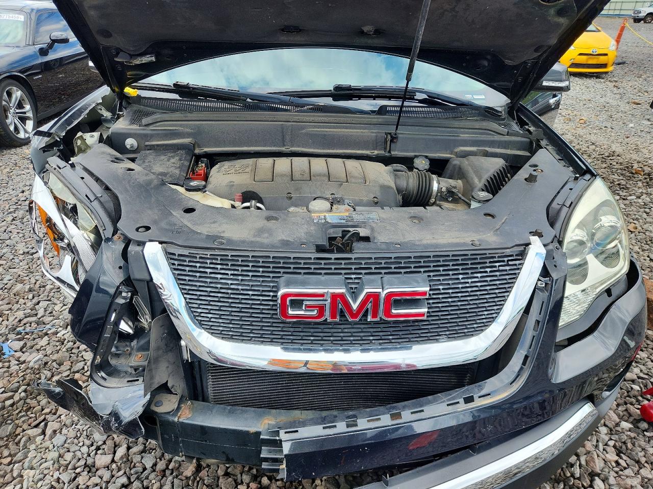 2012 Gmc Acadia Slt-1 Black vin: 1GKKRRED6CJ305522