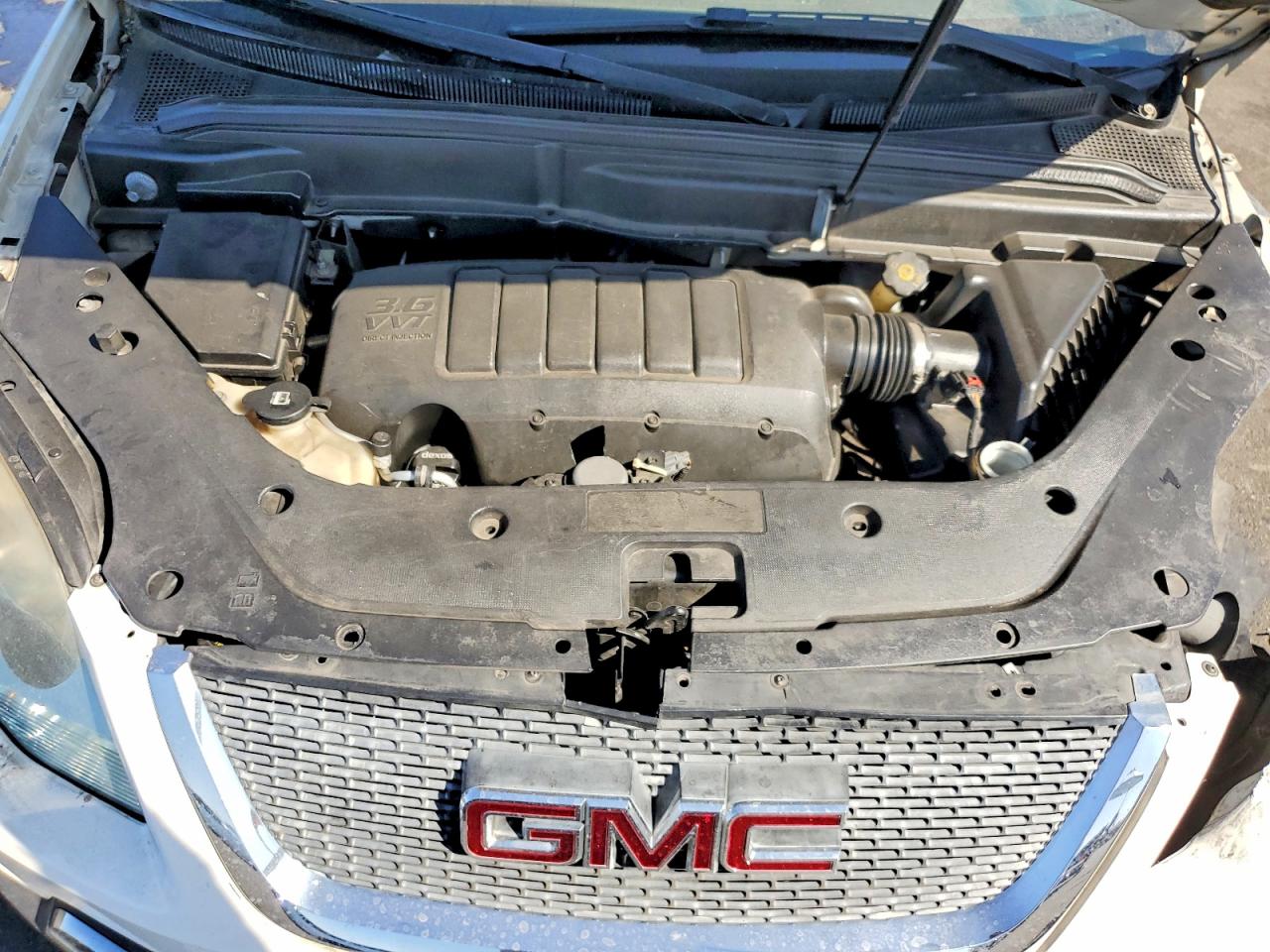 2012 Gmc Acadia Slt-1 White vin: 1GKKRRED6CJ314351