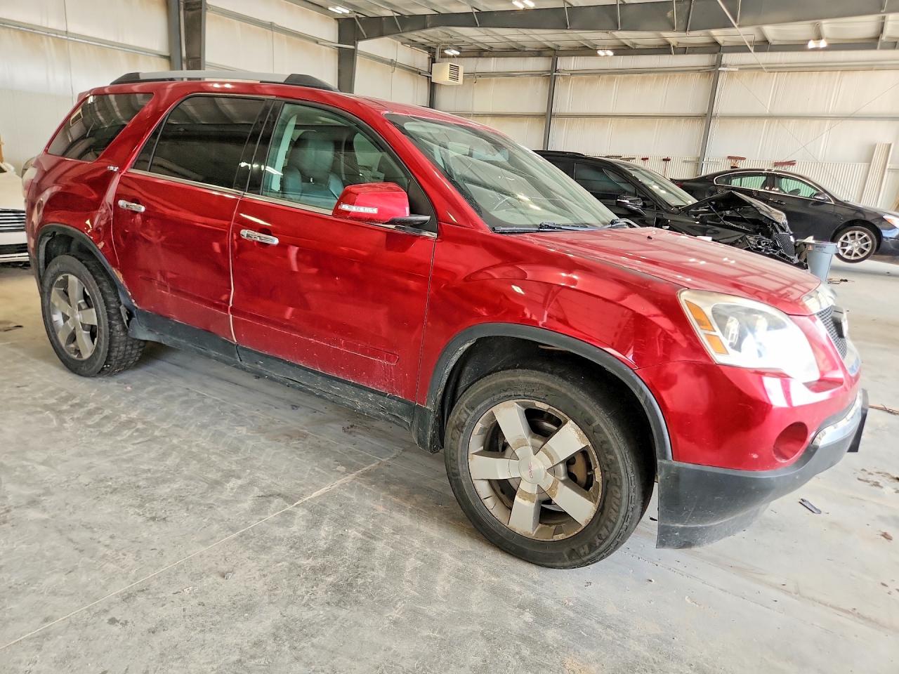 2012 Gmc Acadia Slt-1 Burgundy vin: 1GKKRRED6CJ350198