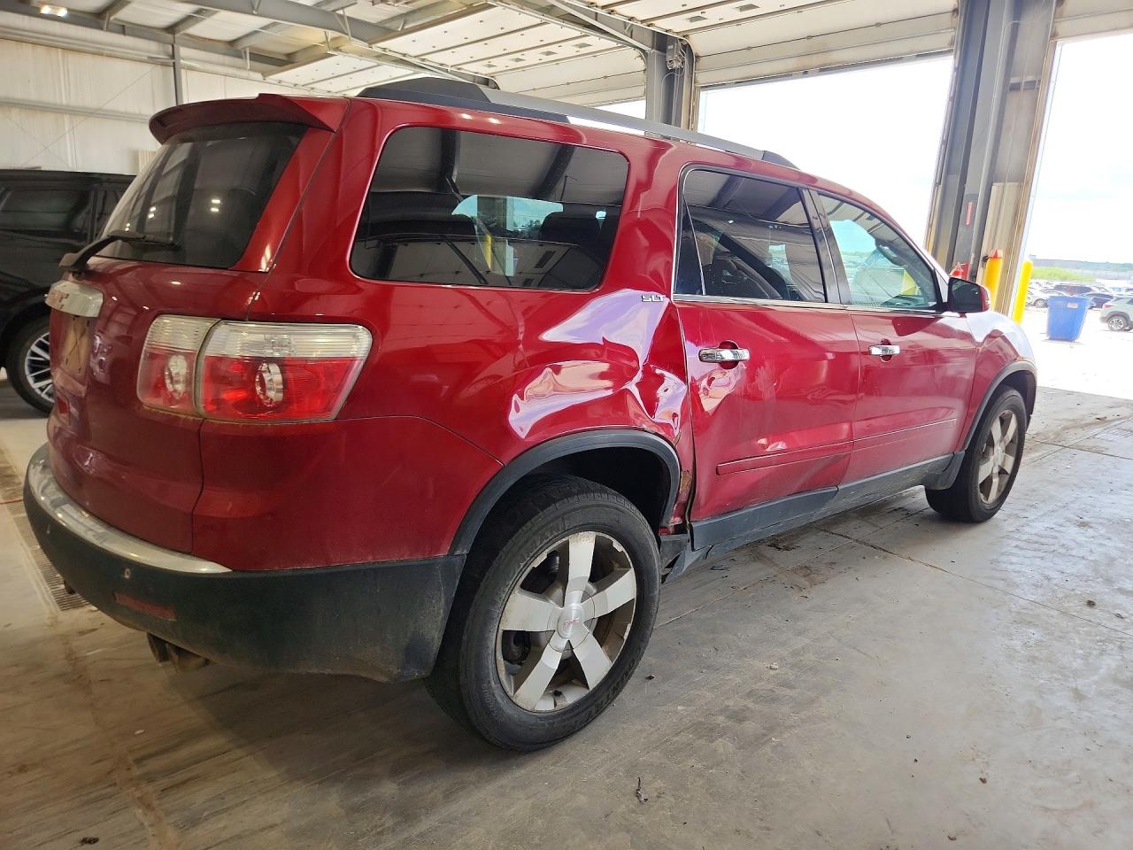 2012 Gmc Acadia Slt-1 Burgundy vin: 1GKKRRED6CJ350198