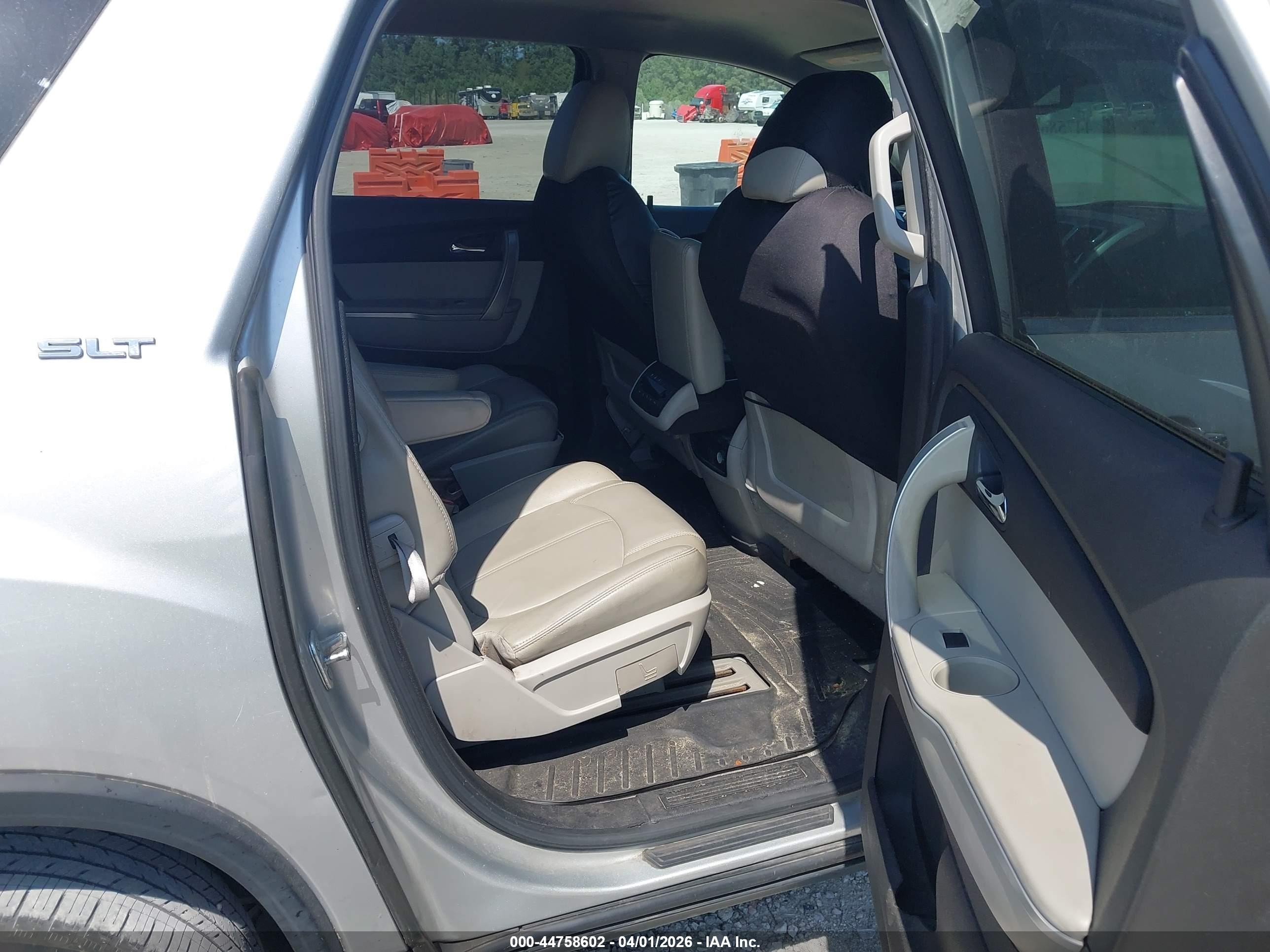 2012 Gmc Acadia Slt-1 Серебряный vin: 1GKKRRED7CJ107404