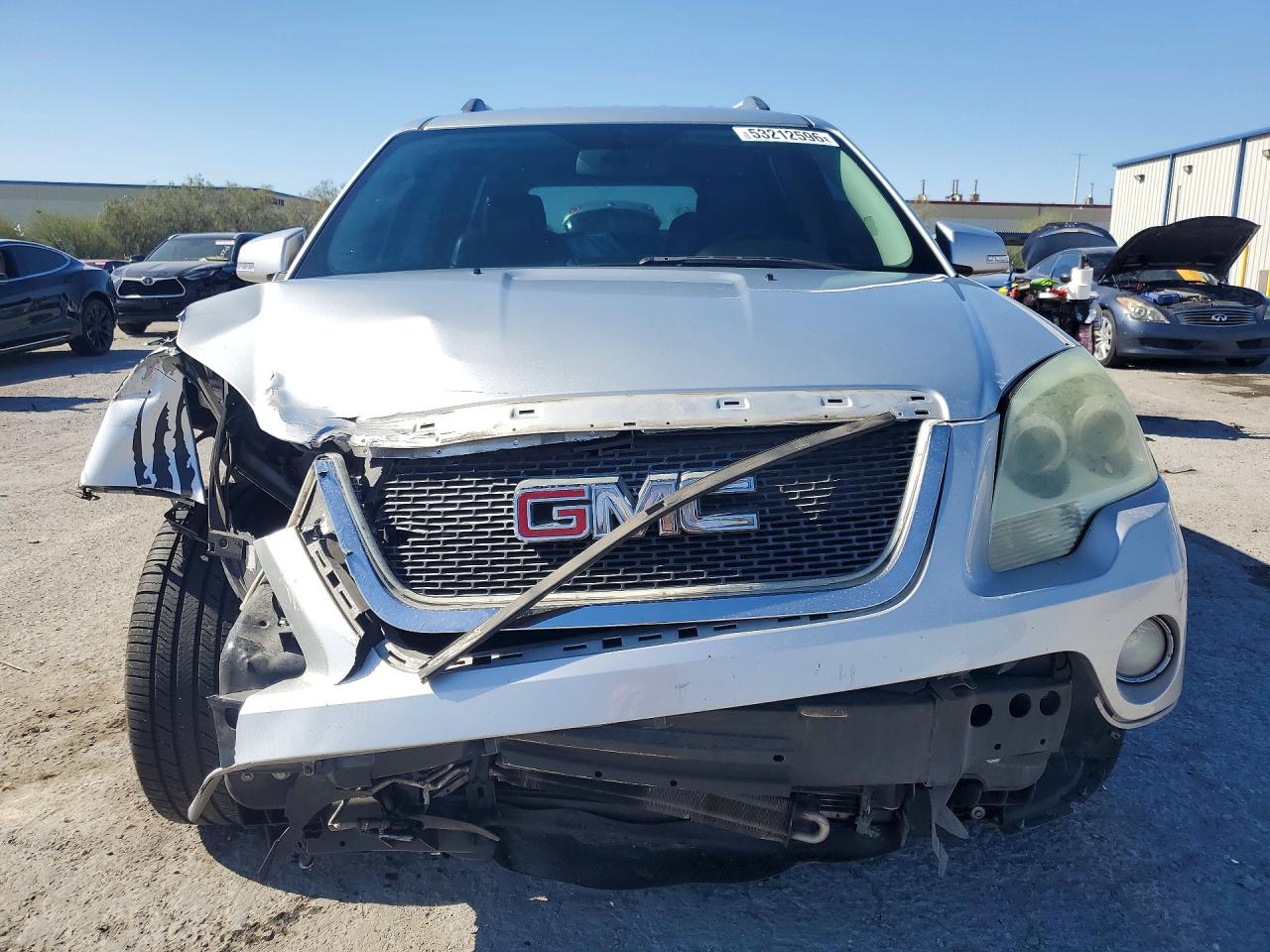 2011 Gmc Acadia Slt-1 Silver vin: 1GKKRRED8BJ334549