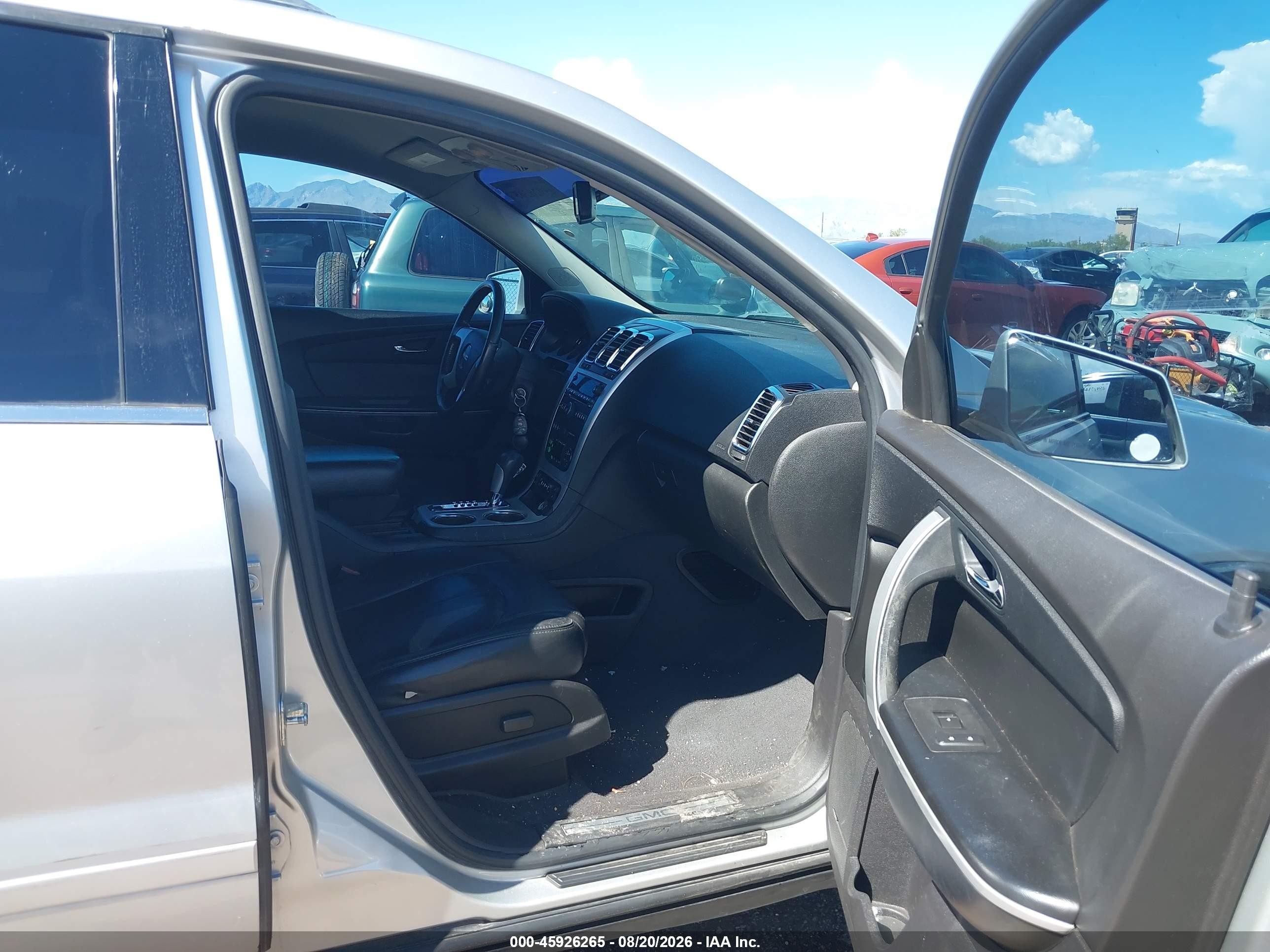 2011 Gmc Acadia Slt-1 Silver vin: 1GKKRRED8BJ336687